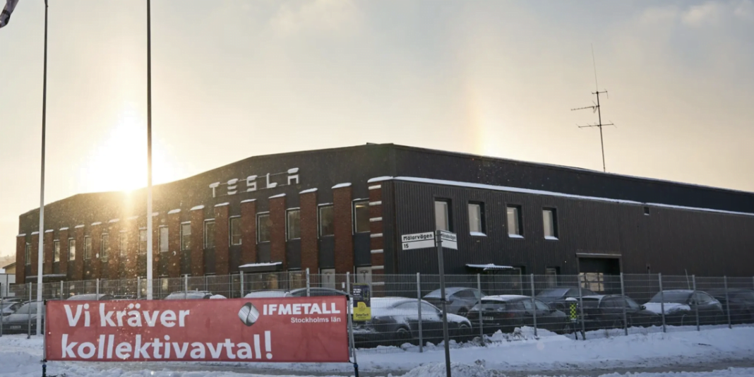 Tesla işçilerinden grev dayanışması